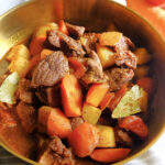 Indonesian Beef Stew closeup