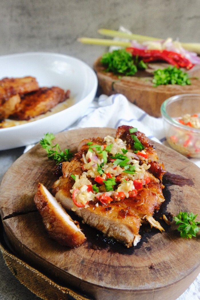 Vietnamese Lemongrass Pork Chop