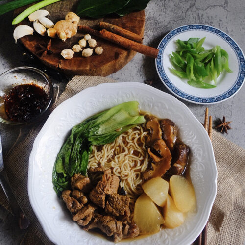 Hong Kong Beef Brisket Noodle Soup