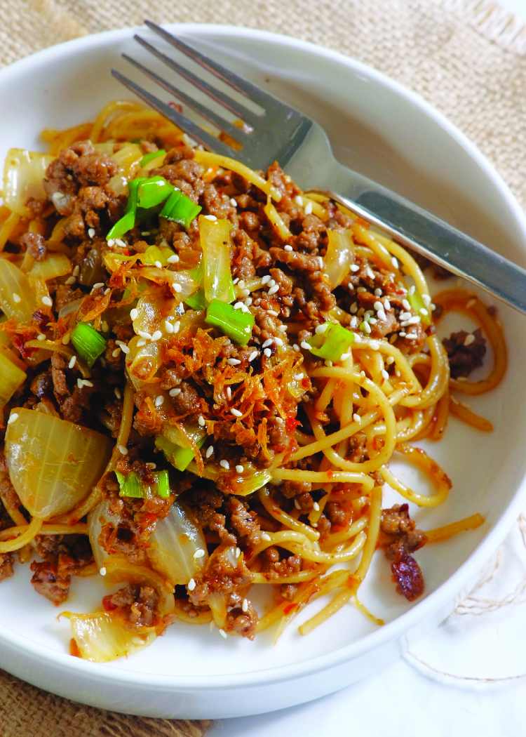 spicy sichuan beef noodle